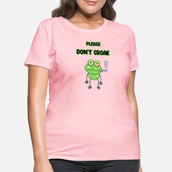 Please Don't Croak Smoking Frog' Women 